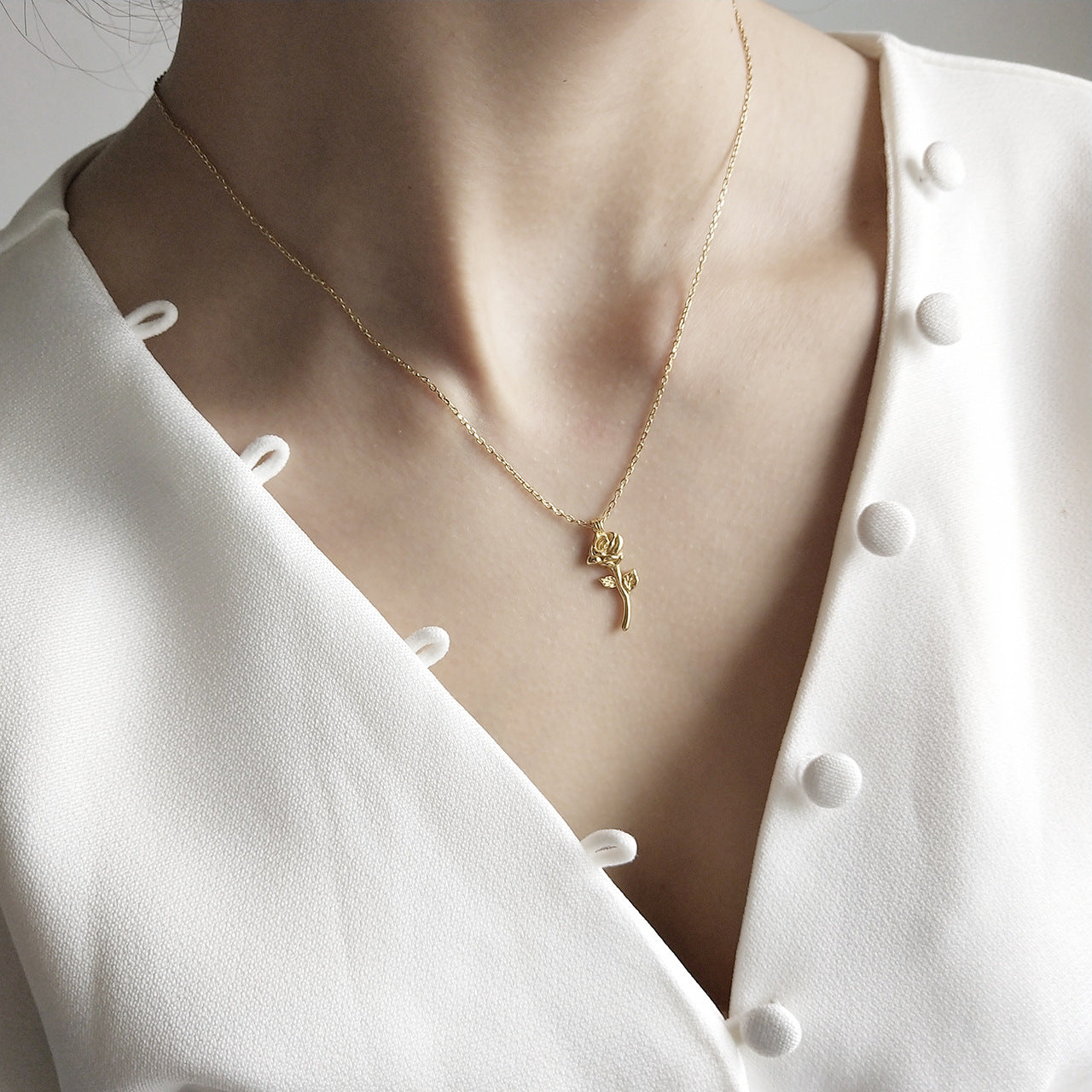Rose Necklace