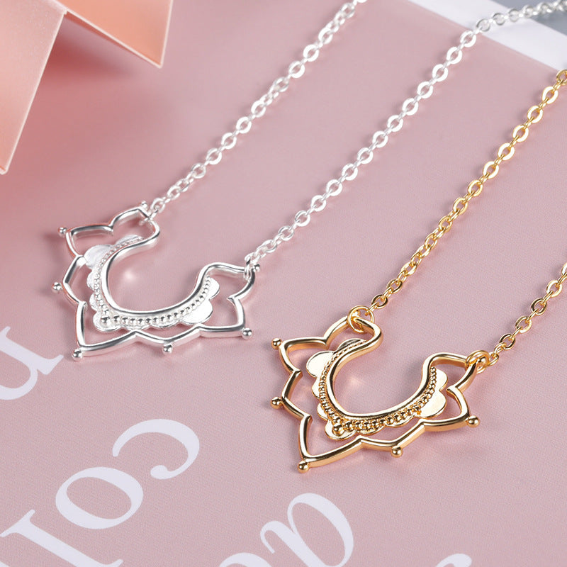 Simplistic Floral Necklace