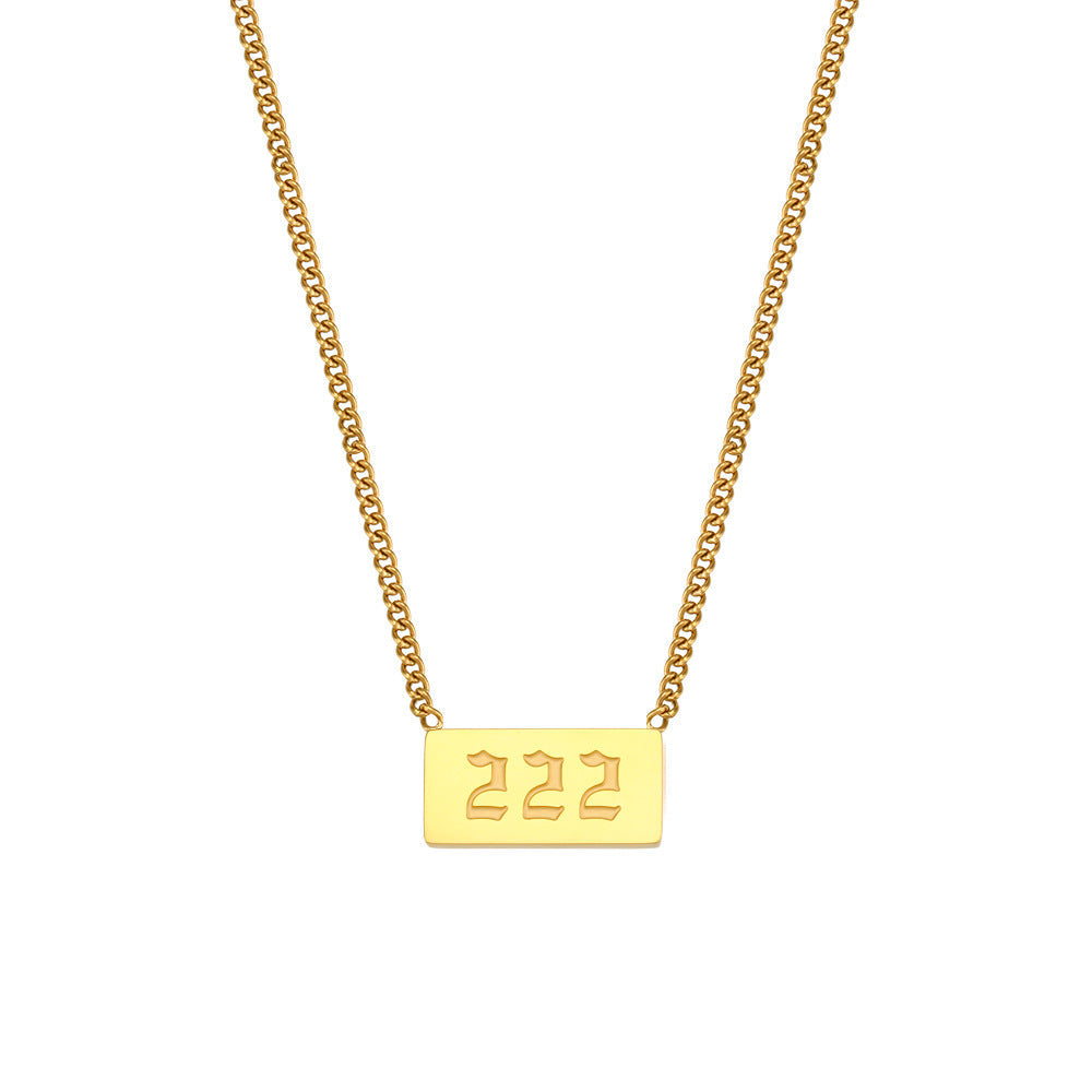 Angel Number Necklace