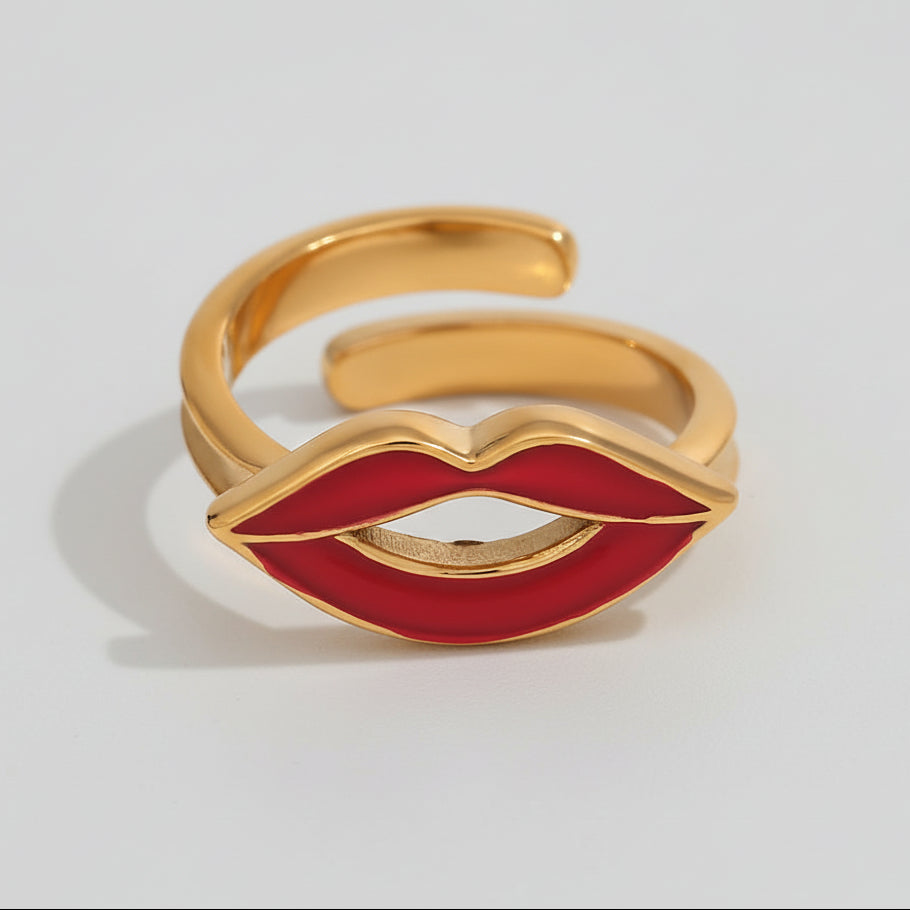 The Red Kiss Ring